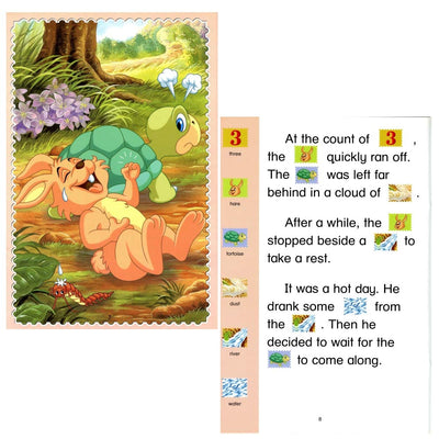 Key Words Fables Reading Series (Set Of 4) by Amy Wright [Paperback]