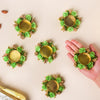 Rose Tea Light Holder Set of 6, Diwali Decoration Items for Home Decor