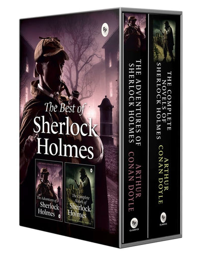 The Best of Sherlock Holmes by Sir Arthur Conan Doyle Set of 2 Books [Paperback]