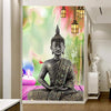 PVC Vinyl Self Adhesive Wallpaper Of Buddha (Large_Wallpaper_pt11,Multicolor,30x60 Inches)