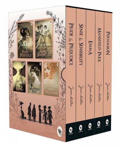 Greatest Works of Jane Austen (Set of 5 Books) [Paperback]