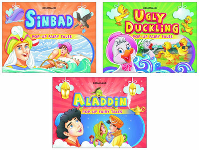 Pop Fairty Tales Pack - 2 (3titles) by Dreamland Publications [Hardcover]