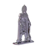Hindu Gods : Hanuman Ji Idol Statue for Car & Home Temple - Exquisite Silver Plated Statue of Bajrang Bali with Gada