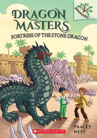 Dragon Masters #17: Fortress of The Stone Dragon by Tracey West [Paperback]