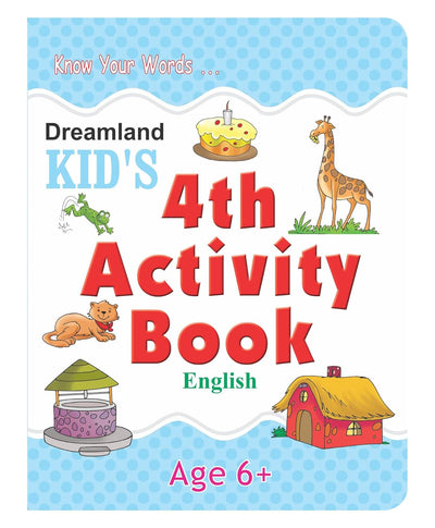 Kid's 4th Activity Book: English [Paperback]