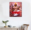 Canvas Print | Maa Saraswati| God Unframed painting for Home decor|size - 13X11 Inches.