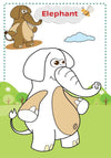 Super Jumbo Colouring Book Animals & Birds by Team Pegasus [Paperback]