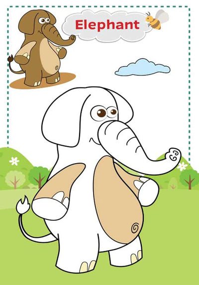 Super Jumbo Colouring Book Animals & Birds by Team Pegasus [Paperback]