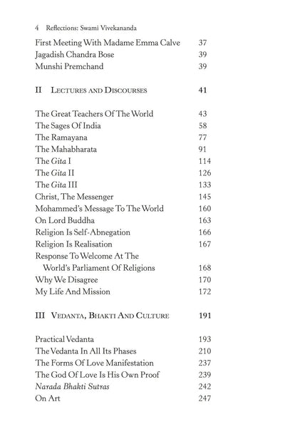 Reflections: Swami Vivekananda by Swami Vivekananda [Paperback]