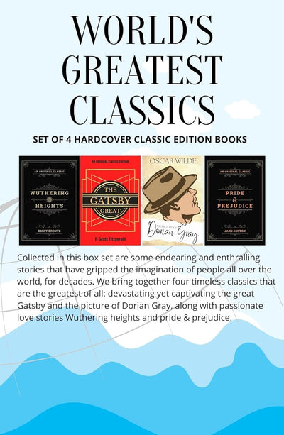 World’s Greatest Classics by Emily Brontë, Jane Austen, F. Scott Fitzgerald, Oscar Wilde [Hardcover]