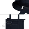 Premium Canvas Tote Bag for Women with Zip and Inner Pocket for Shopping, Office, Travel and Daily Use
