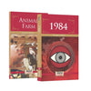 1984, Animal Farm by George Orwell (Set of 2 Books) [Paperback]