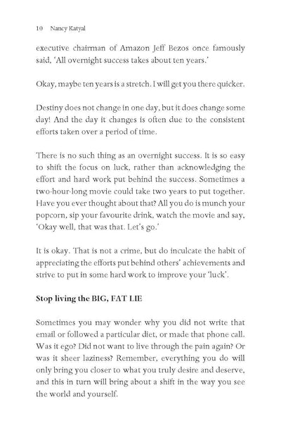 Commit to Yourself by Nancy Katyal [Paperback]