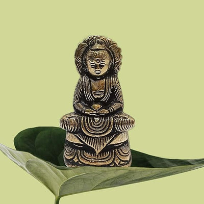 Lord Buddha Idol For Home Decor, Gift, Office Desk & Car Dashboard