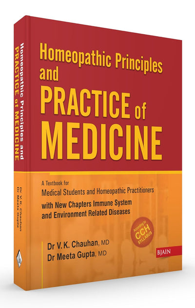 Homoeopathic Principal and Practice of Medicine by V. K. Chauhan, Meeta Gupta [Paperback]