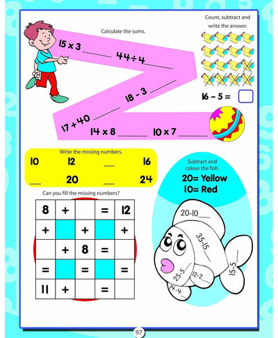 1001 Activities Book for Kids for Age 4+ by Dreamland Publications [Paperback]