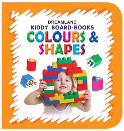 Kiddy Board Book - Colours & Shapes [Paperback]