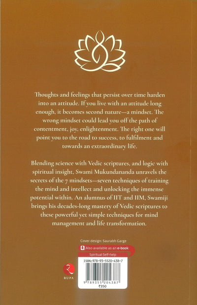 7 Mindsets for Success, Happiness and Fulfilment by Swami Mukundananda [Paperback]