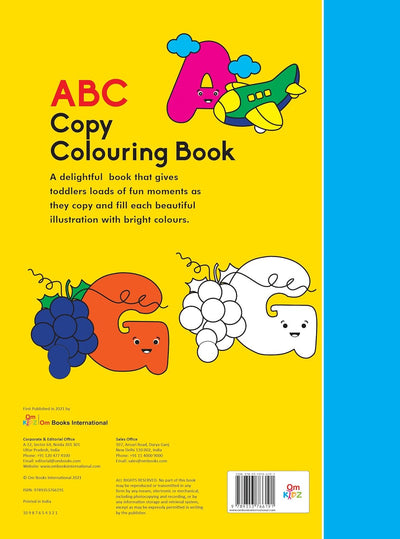 ABC Copy Colouring Book [Paperback]