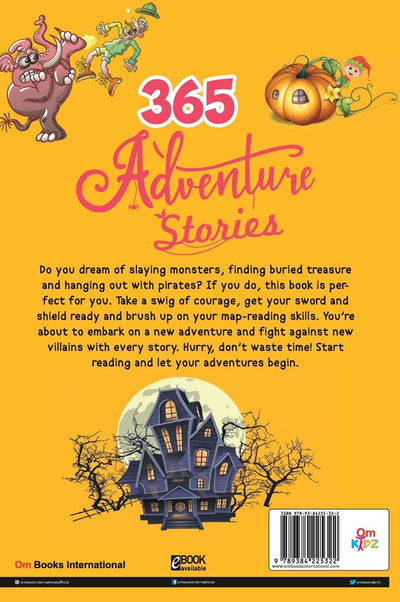 Story books : 365 Adventure Stories by Om Books Editorial Team [Hardcover]