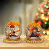 Handmade Recycled Material Rajasthani Dolls Puppet Jharokha Tealight Candle Holder
