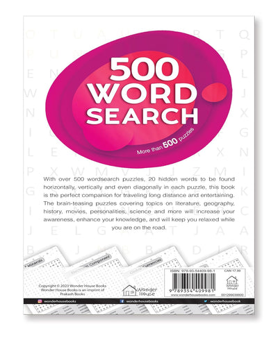 500 Word Search [Paperback]