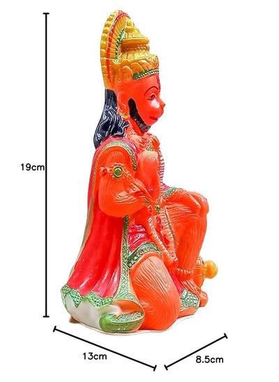 Hindu Gods : Hanuman Ji PVC Idol For Home Decor