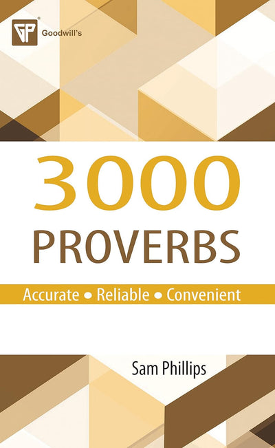 3000 Proverbs by Sam Phillips [Paperback]