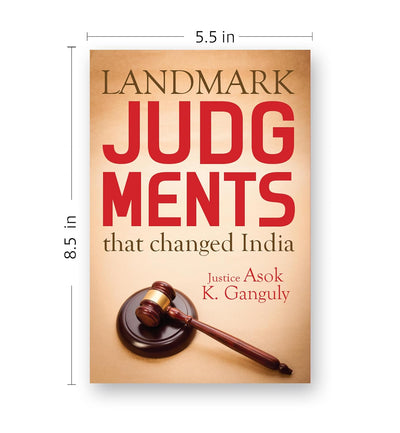 Landmark Jude Ments by Asok Kumar Ganguly [Hardcover]