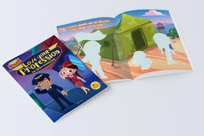 Chhota Bheem - Love Your Profession by Wonder House Books [Paperback]
