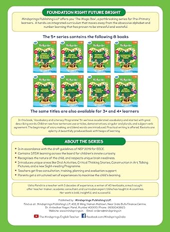 English Vocabulary and Literacy Programme by Usha Pandit [Paperback]
