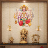 Vinyl Religion Wall Sticker 1.96 X 20.86 X 1.96 Inches, Multicolour (Model Number: White Glossy Vinyl-0038)
