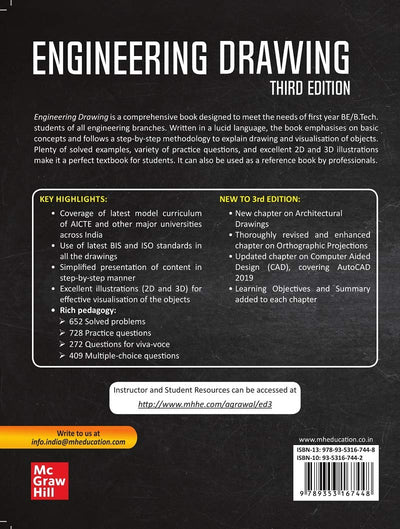 Engineering Drawing by Basant Agrawal, C M Agrawal [Paperback]