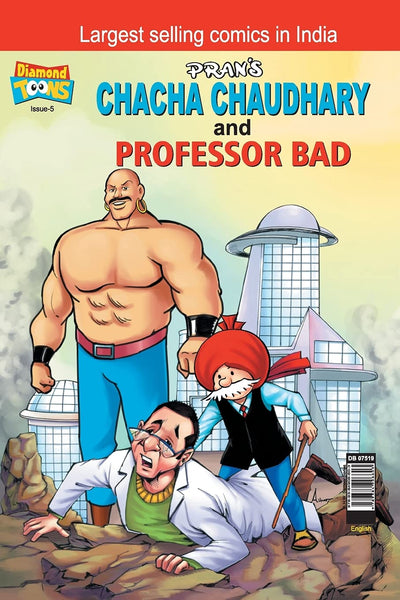 Chacha Chaudhary and Prof Bad by Pran [Paperback] English Edition