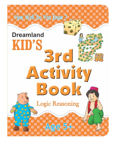 Kid's 3rd Activity Book Logic Reasoning [Paperback]