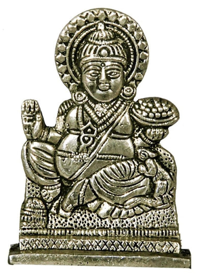 Lord Kuber Ji Idol in Panchdhatu for Puja