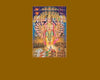 Shree Vishnu JI God Medium Self Adhesive, Waterproof, 3D, Just Peel and Stick.