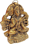 Hindu Gods : Panchmukhi Hanuman Ji Idol for Home Decor Gifting Protection from Evil Eye Decorative Showpiece