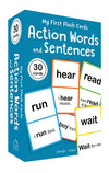 My First Flash Cards: Action Words and Sentences [Paperback]