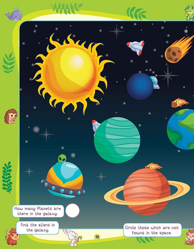505 Activities for Kids Age 4+ by Dreamland Publications [Paperback]