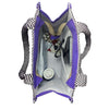 Fashmade Jute Carry Handbag For Men Women | Multi-Purpose Daily Use Tote Regular Eco-Friendly Shopping - Purple
