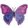 Plastic 3D Butterfly Sticker with Sticking Pad (Shimmer Purple) -Set of 12 Pieces
