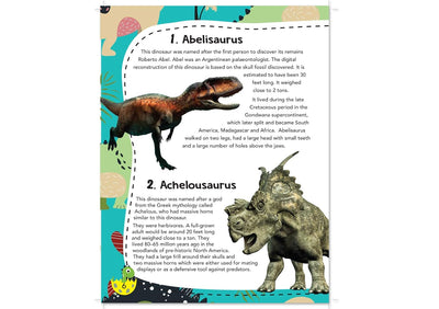 101 Dinosaurs - Encyclopedia by Team Pegasus [Paperback]