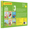 All set to Read- A Phonic Reader- Level 3 (6 books) by Om Books Editorial Team [Paperback]