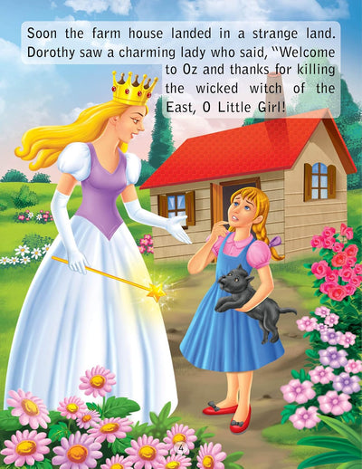 The Wizard of OZ Illustrated Story Book for Children Age 2-6 years by Dreamland Publications [Paperback]