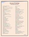 SCREEN PRINTING TECHNOLOGY HAND BOOK by NIIR BOARD [Paperback]