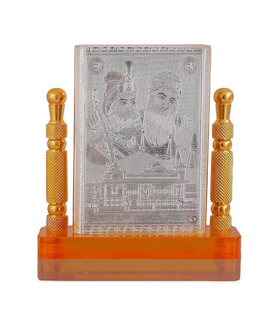 Guru Gobind Singh ji and Guru nanak dev ji with Golden Temple Photo