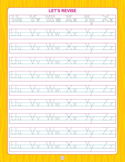 ABC Writing Book for Age 2 -5 Years by Dreamland Publications [Paperback]
