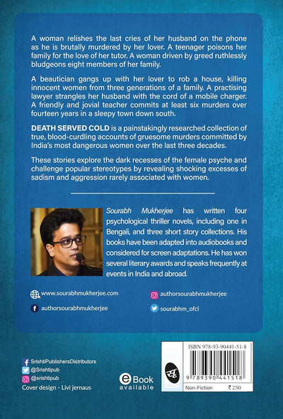 Death Served Cold: India’s Most Dangerous Women Murderers by Sourabh Mukherjee [Paperback]