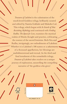 Treasure of Lakshmi by Namita Gokhale, Malashri Lal [Paperback]